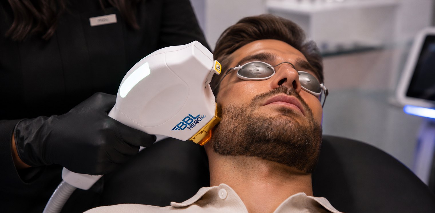Detalle de tratamiento facial en Benroig